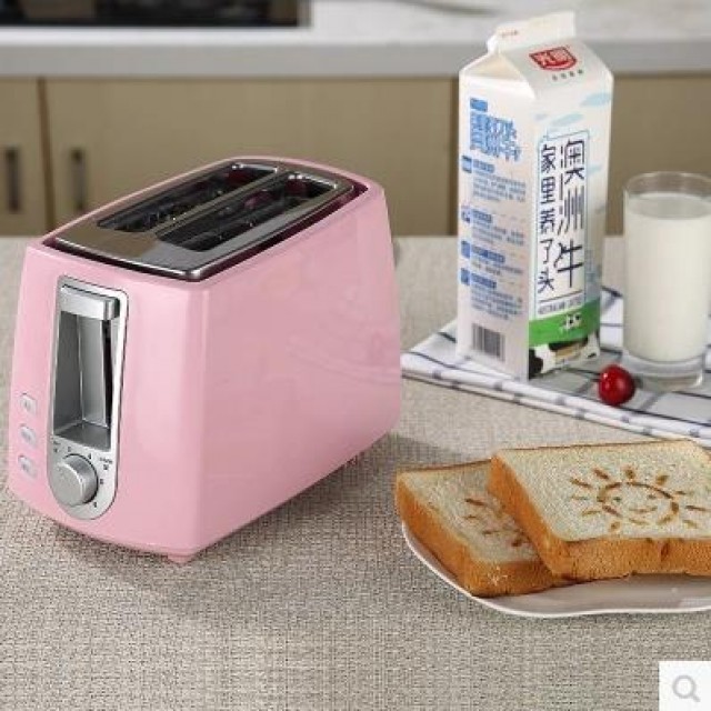 [해외] 가정용 모닝 6단 전자동 미니 토스터 다용도 웃는 얼굴