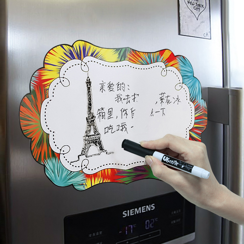 [해외] 유럽 스타일 냉장고 자석 메모보드 메모판 (4개 랜덤 묶음 배송)