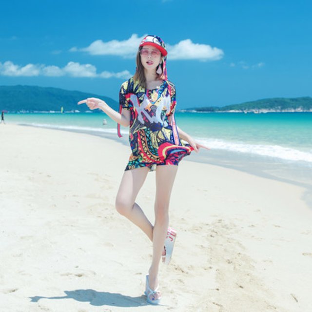 [해외] 클라인 여름 해변 섹시한 패션3 피스 비키니 수영복